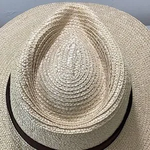 Brixton straw Fedora Sun brown band hat size XS NWT Brixton Horton Packable Straw Fedora | Nordstrom main image 2